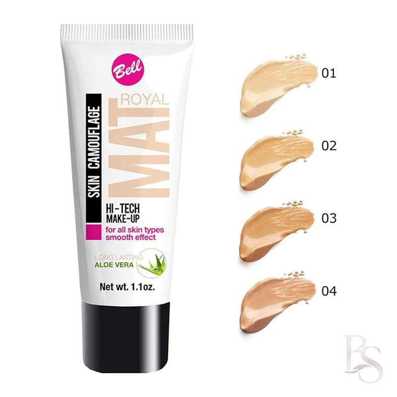 Bell Royal Mat Skin Camouflage Make Up Foundation