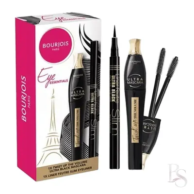 Bourjois Eye Essentials Set – Mascara + Eyeliner