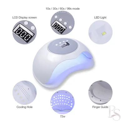 BQ 2 Hand Uv Nail Lamp