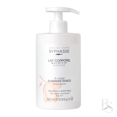 Byphasse Body Milk With Almond For Dry Skin