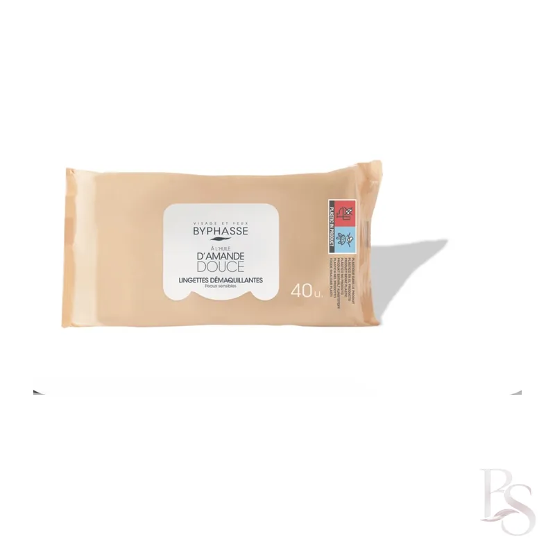 Byphasse Makeup Wipes Yellow Sensitive Skin