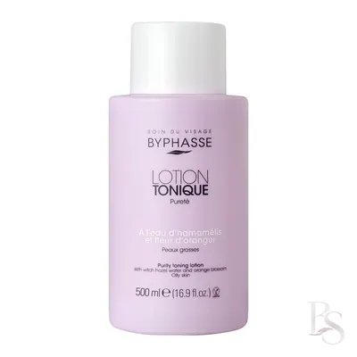 Byphasse Purity Tonique Lotion With Orange Blossom Oily Skin