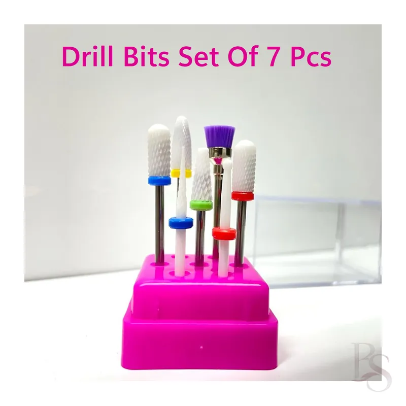 Ceramic Drill Bits Set Of 7pcs