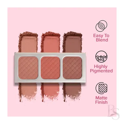 Character 3 Color Blusher NTE002