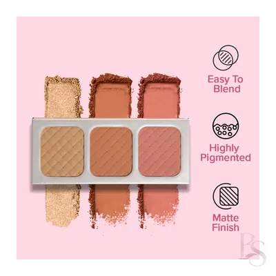 Character 3 Color Blusher NTE004