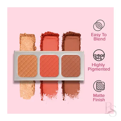 Character 3 Color Blusher NTE005