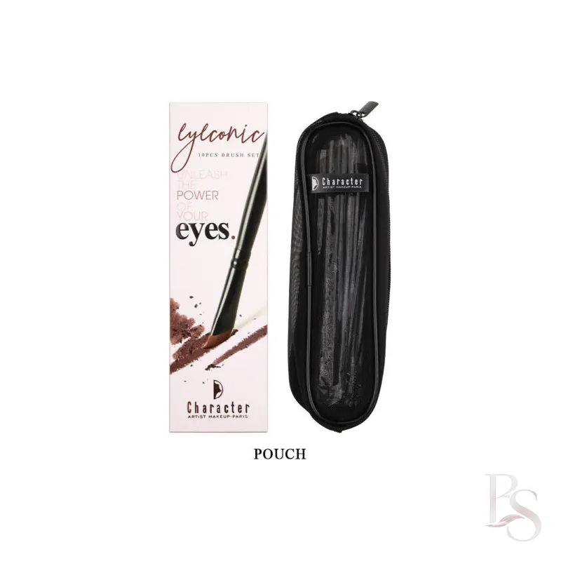 Character Eyeconic 10 Pieces Brush Set CHX004