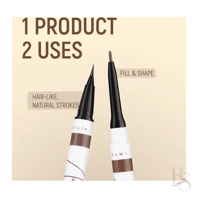 Character Micro Tip Eyebrow Pen Double Ended CME