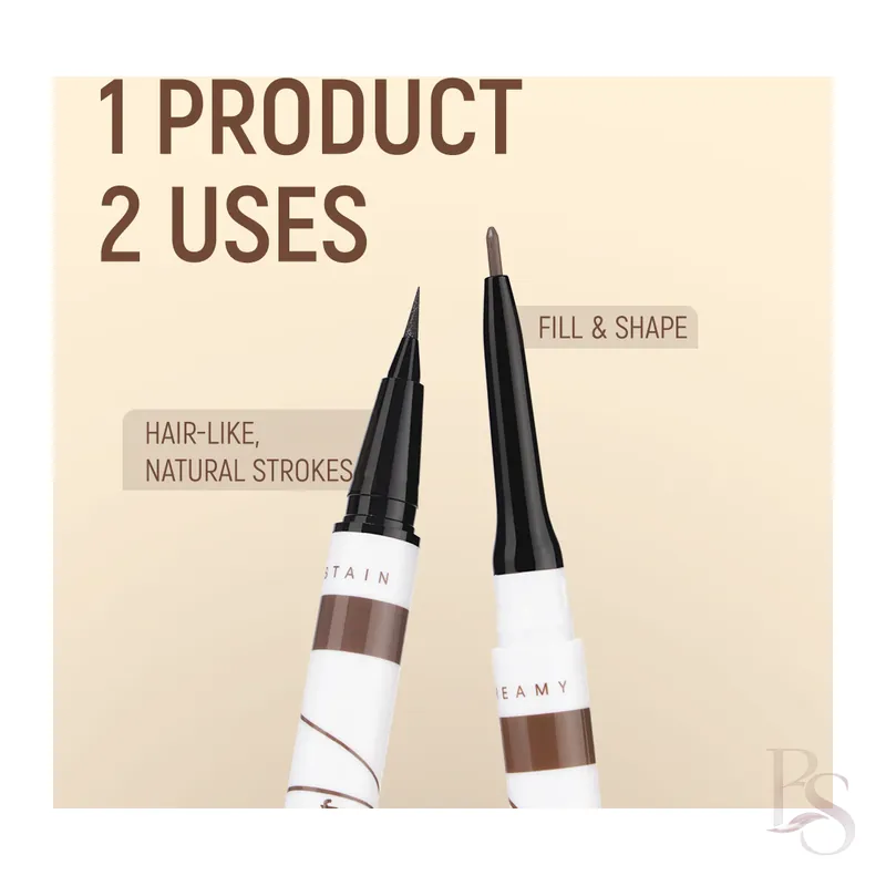 Character Micro Tip Eyebrow Pen Double Ended CME