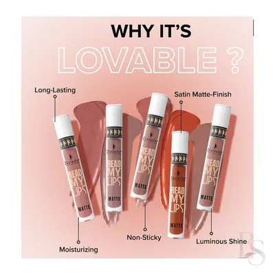 Character Read My Lips Matte Lipstick RMM