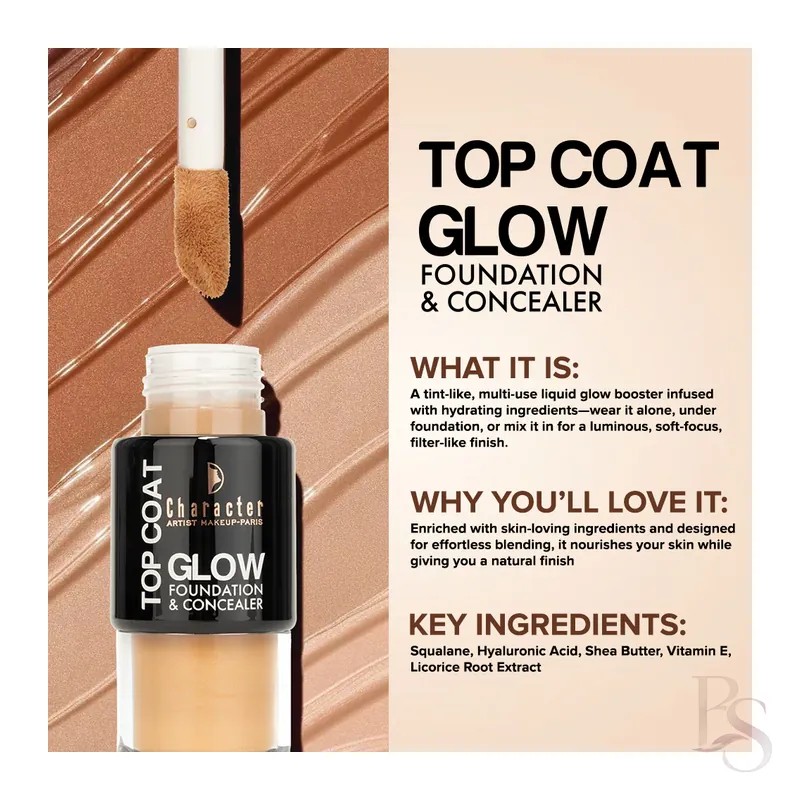 Character Top Coat Glow Foundation & Concealer GFC