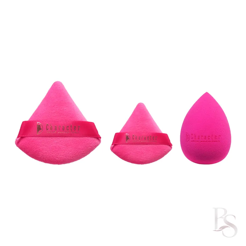 Character Trio Set Blending Sponge Fushia CBT011