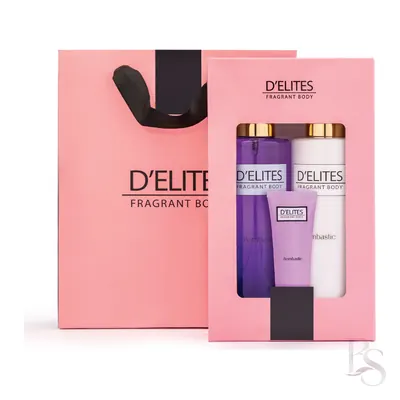 D’Elites Bombastic Body Splash & Lotion + Bombastic Hand Cream Gift Set