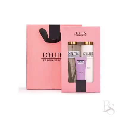 D’Elites Lust Body Splash & Lotion + Bombastic Hand Cream Gift Set