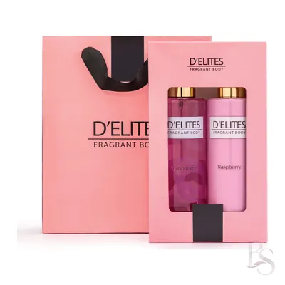 D’Elites Raspberry Body Splash/Lotion Gift Set