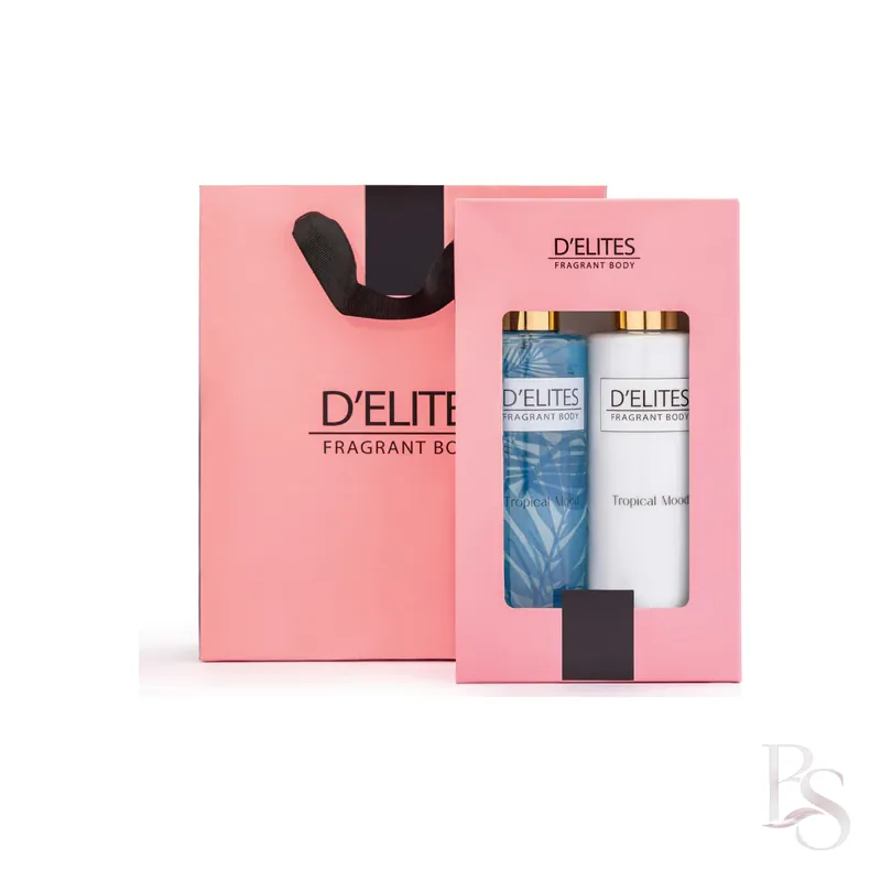 D’Elites Tropical Mood Body Splash/Lotion Gift Set