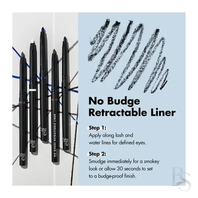 E.l.f Retractable No Budge Eyeliner