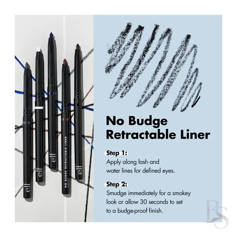 E.l.f Retractable No Budge Eyeliner