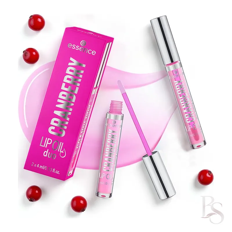 Essence Cranberry Lip Oil Duo