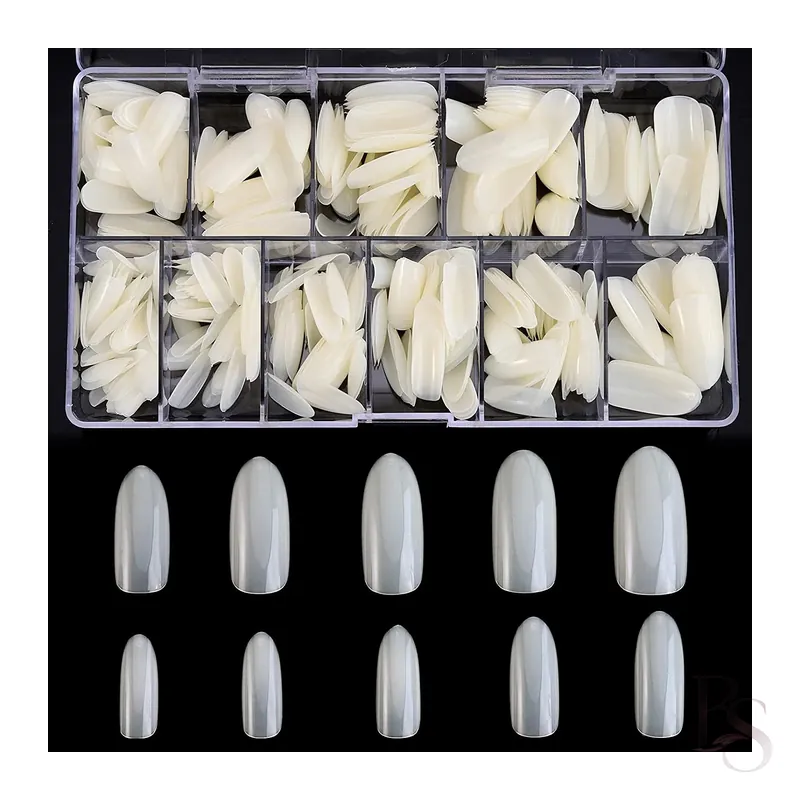 Fake Nails Box Of 500 – Almond Milky