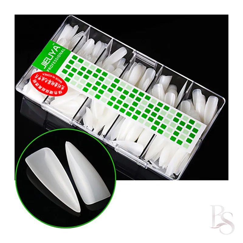 Fake Nails Box of 500 – Stiletto Milky