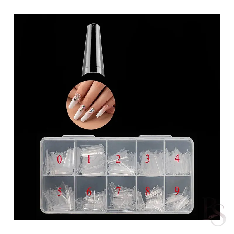 Fake Nails Half Tip Box Of 500 – Ballerina Milky