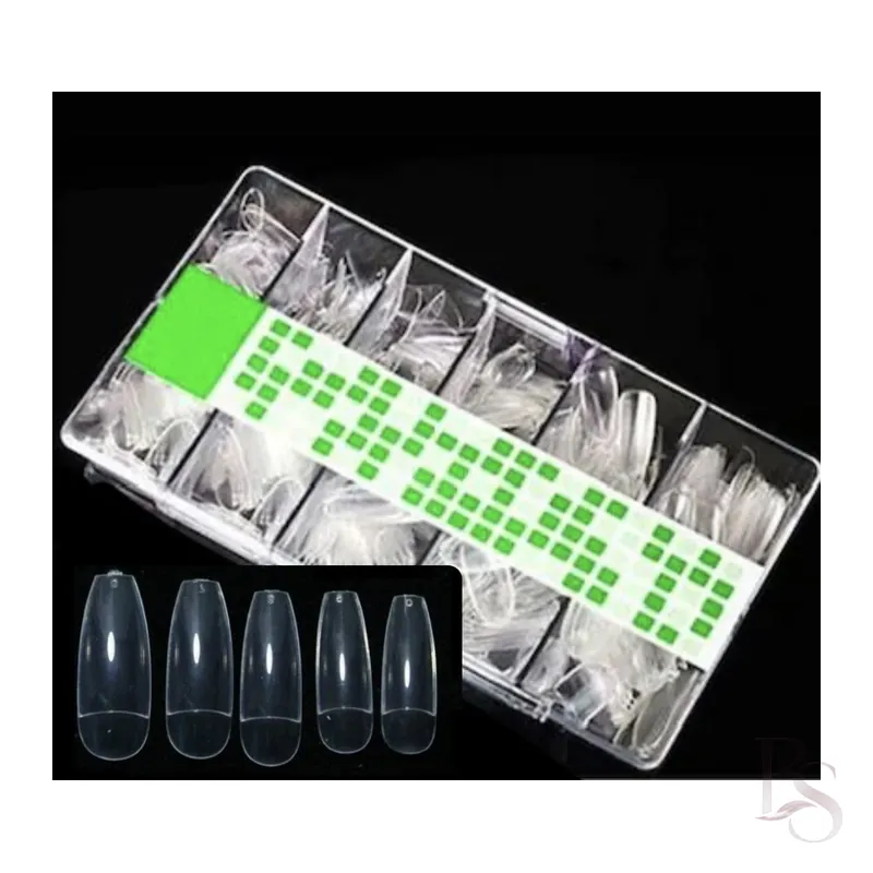 Fake Nails Half Tip Box of 500 – Coffin