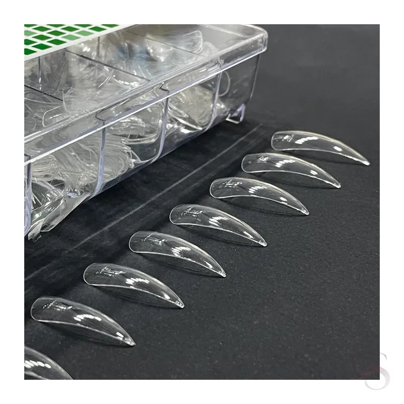Fake Nails Half Tip Box of 500 – Curved