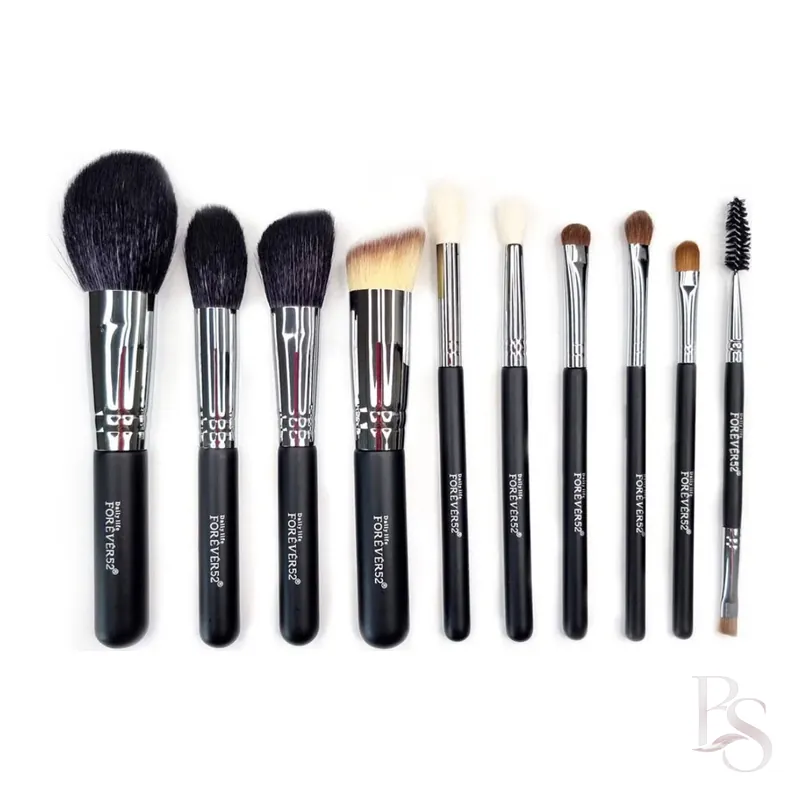 Forever52 10 PCS Brush Set XZ005- Black