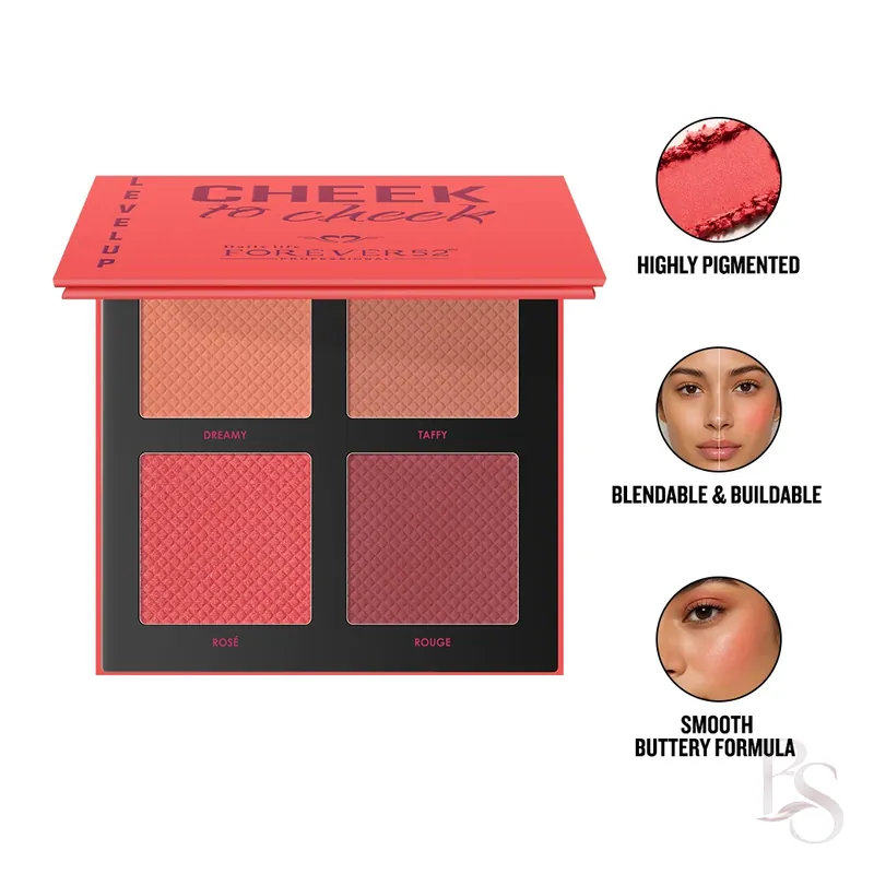 Forever52 Cheek To Cheek Blush Palette DGB001