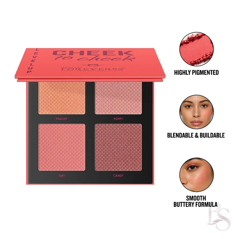 Forever52 Cheek To Cheek Blush Palette DGB002