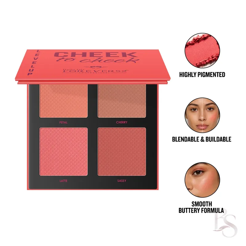 Forever52 Cheek To Cheek Blush Palette DGB004