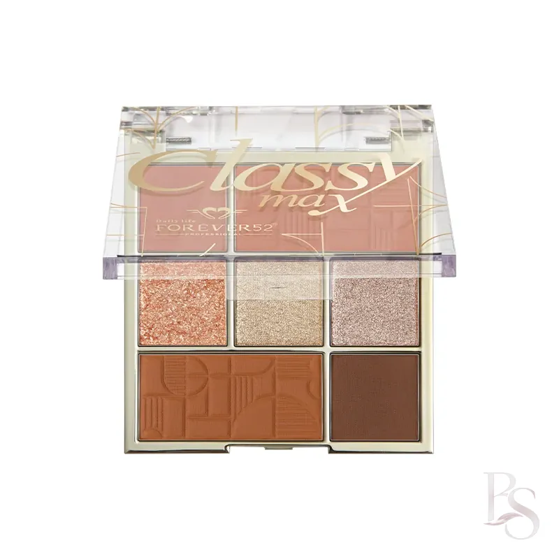 Forever52 Classy Max 2 Color Blush + 5 Color Eyeshadow Palette CLM001