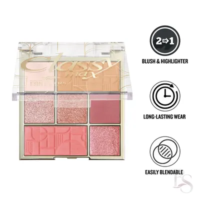 Forever52 Classy Max 2 Color Blush + 5 Color Eyeshadow Palette CLM004