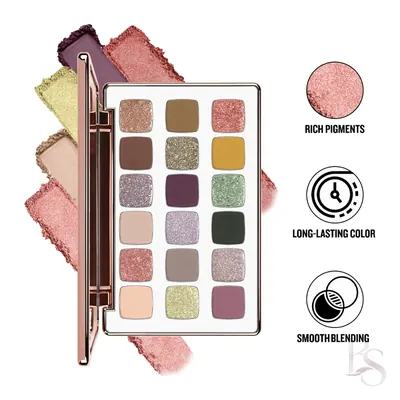 Forever52 Essential 18 Color Eyeshadow Palette BKS202