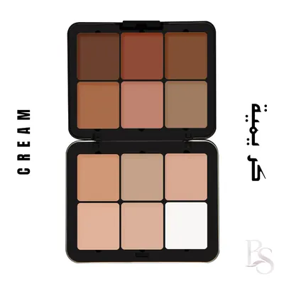 Future Makeup 12 Color Contour Cream Palette