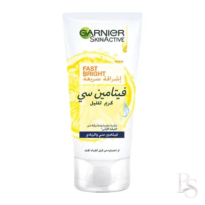 Garnier Fast Bright Night Cream