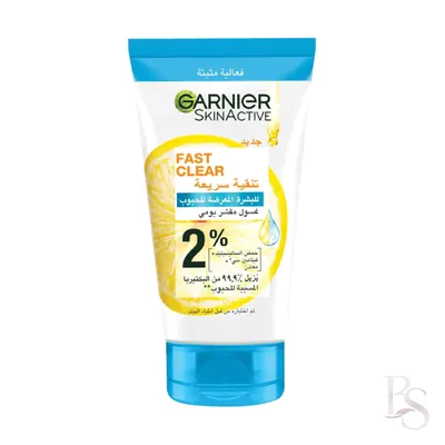 Garnier Fast Clear Anti Acne 3-in-1 Face Wash