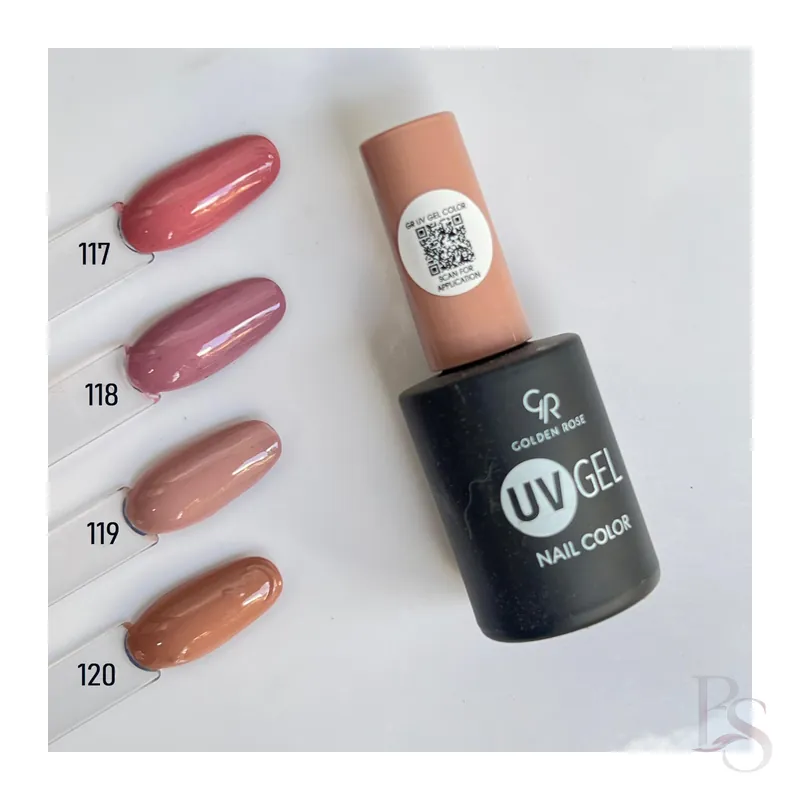 Golden Rose Gel Color