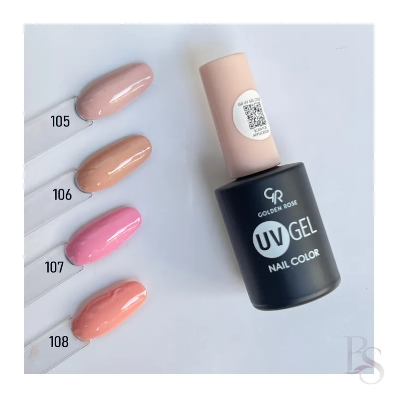 Golden Rose Gel Color