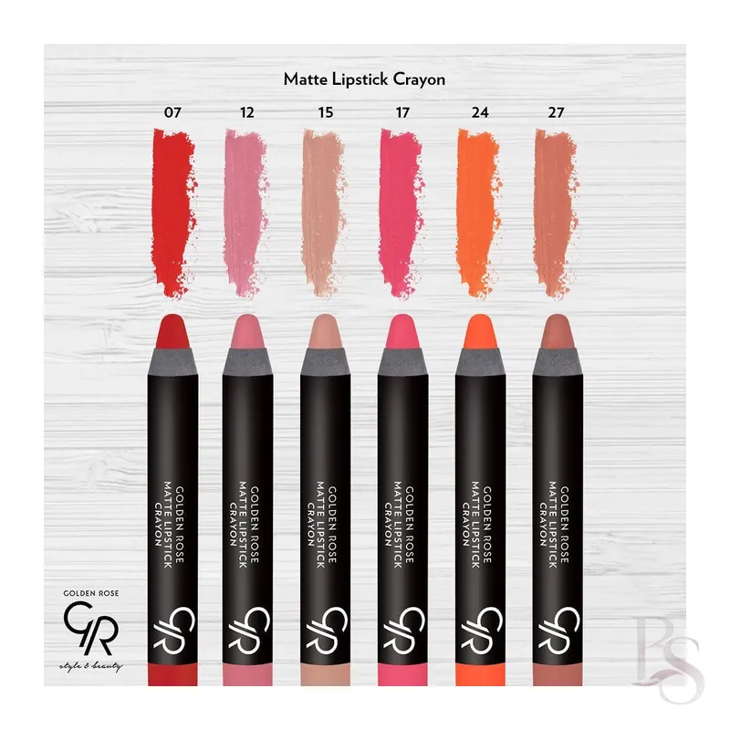 Golden Rose Matte Lipstick Crayon