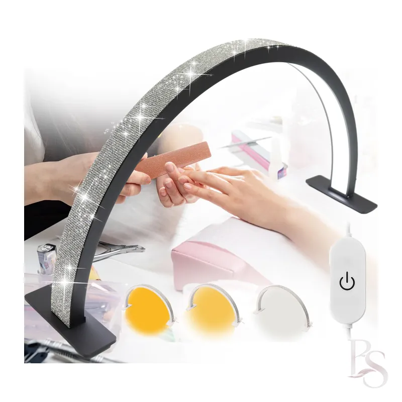 Half Moon Nail Desk Lamp