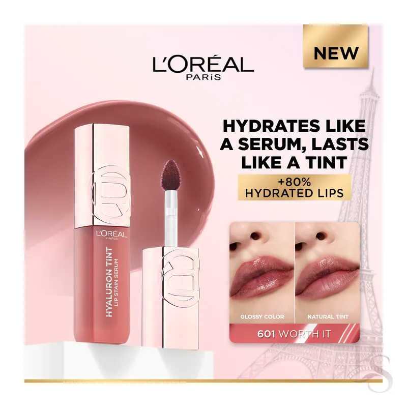 L’oreal Hyaluron Tint Lip Stain Serum