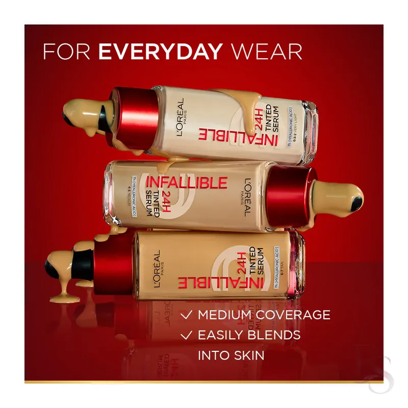L’oreal Infallible Tinted Serum Foundation