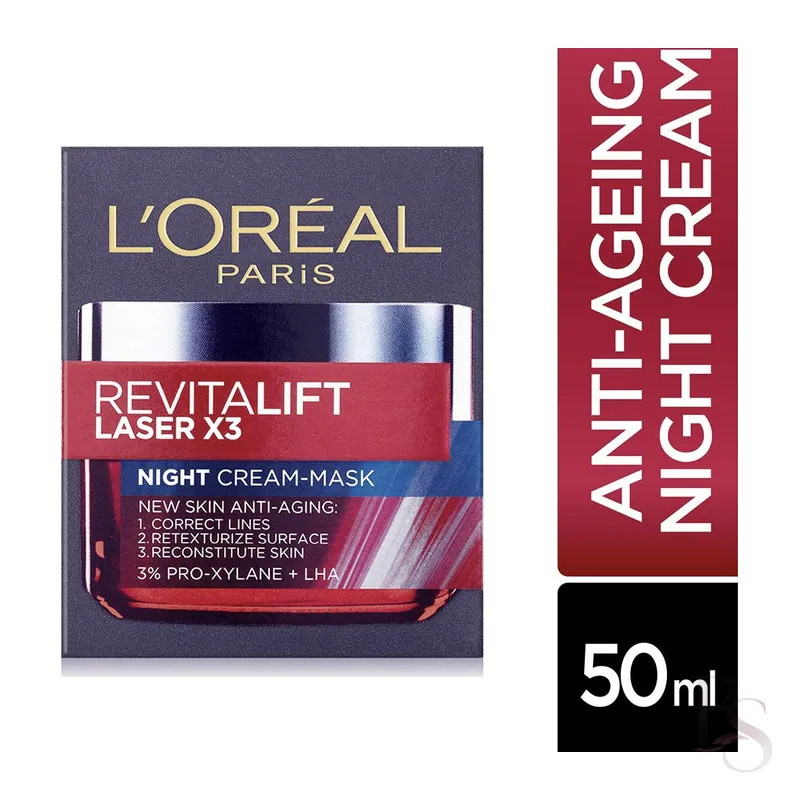 L’oreal Revitalift Laser x3 Night Cream