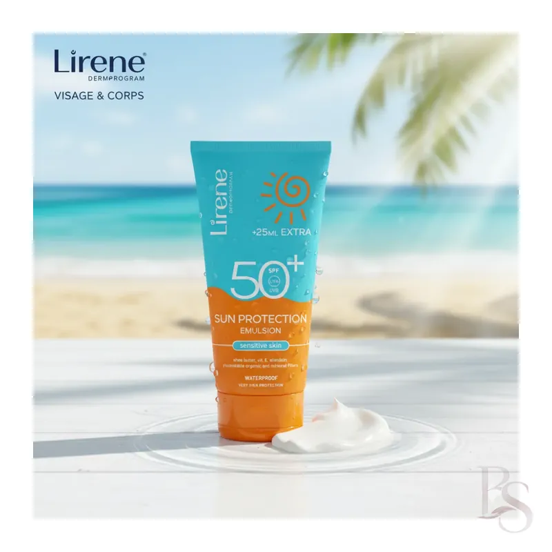 Lirene Sun Protection Spf50+ + Body Emulsion Wtp