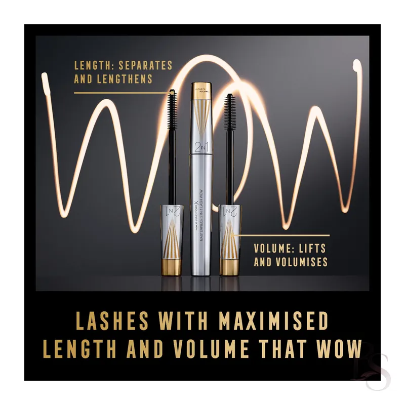 Max Factor Masterpiece 2in1 Mascara Black