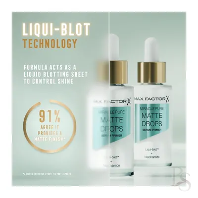 Max Factor Pure Matt Drops Serum Primer