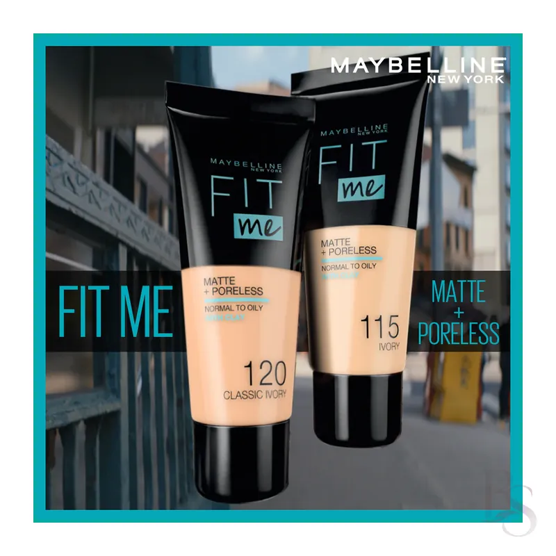Maybelline Fit Me Matt + Poreless Foundation
