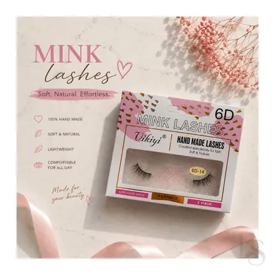 Mink Lashes 6D-14